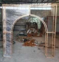 طاق کسری ( طرح توری دار )